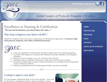 Tablet Screenshot of globalpecacademy.com